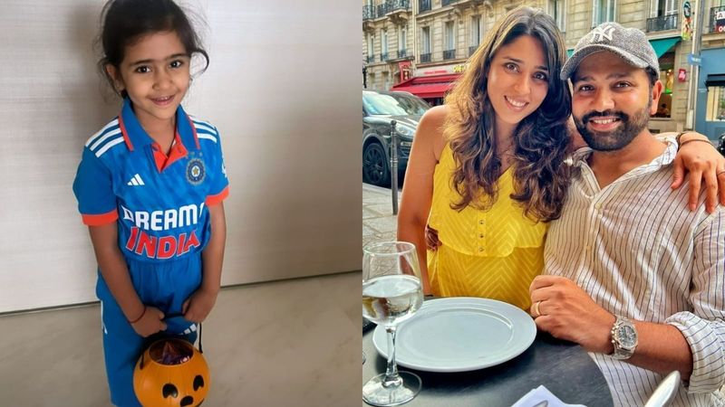 Rohit Sharma’s daughter dress up as dad for Halloween, Ritika Sajdeh shares pics – Hindustan Times